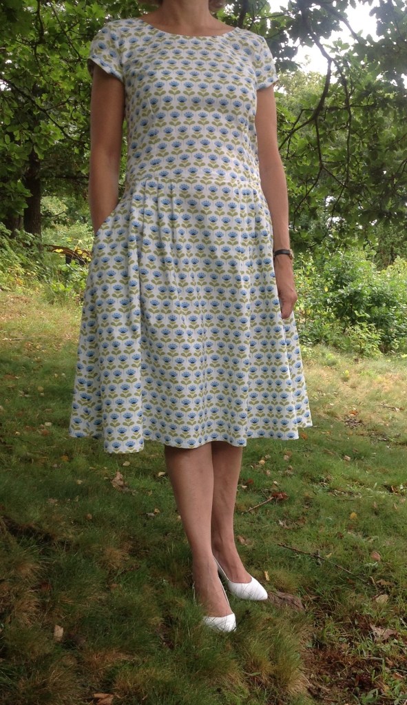 Sommarklänning i Tilda-tyg