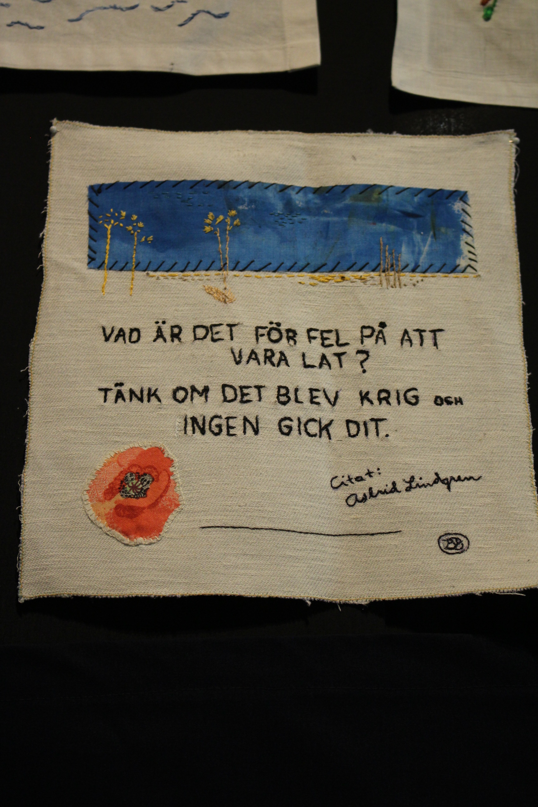 brodera för fred