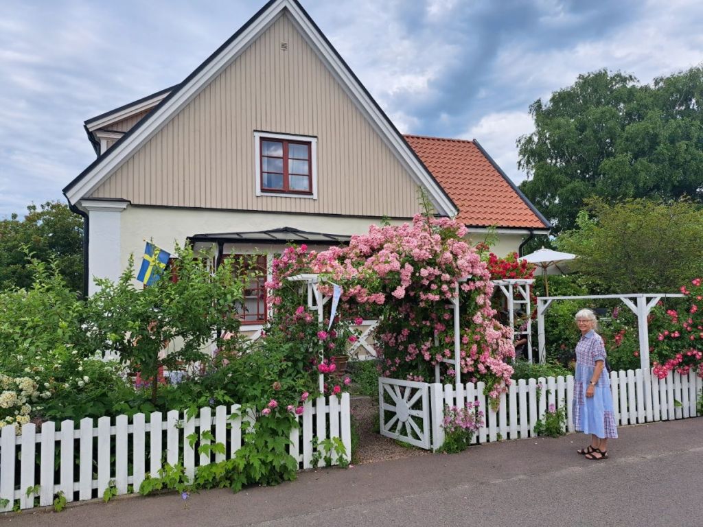 Blommor och mink